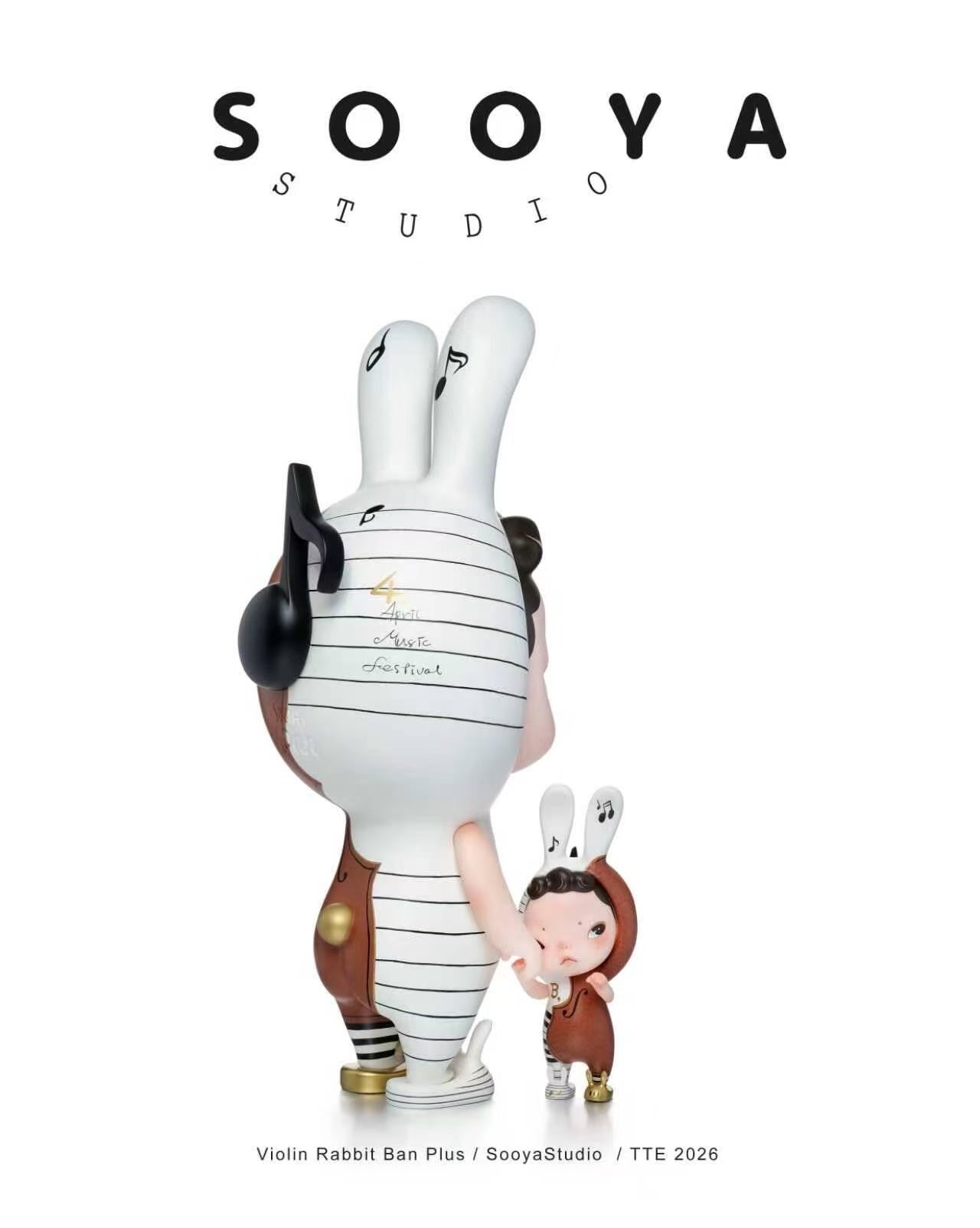 Sooya Violin Designer Toys and Figures