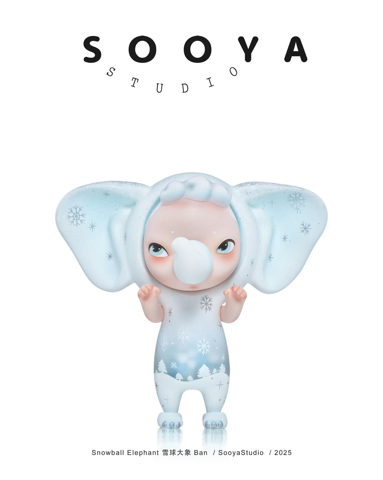Sooya Snowball Elephant Designer Toys and Figures