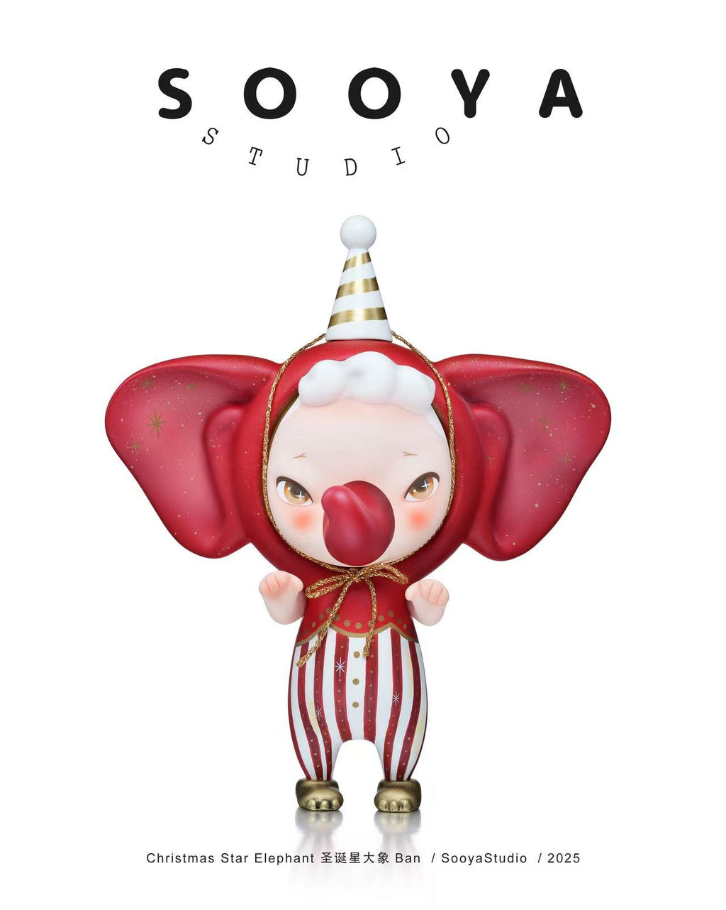 Sooya Christmas Star Elephant Designer Toys and Figures