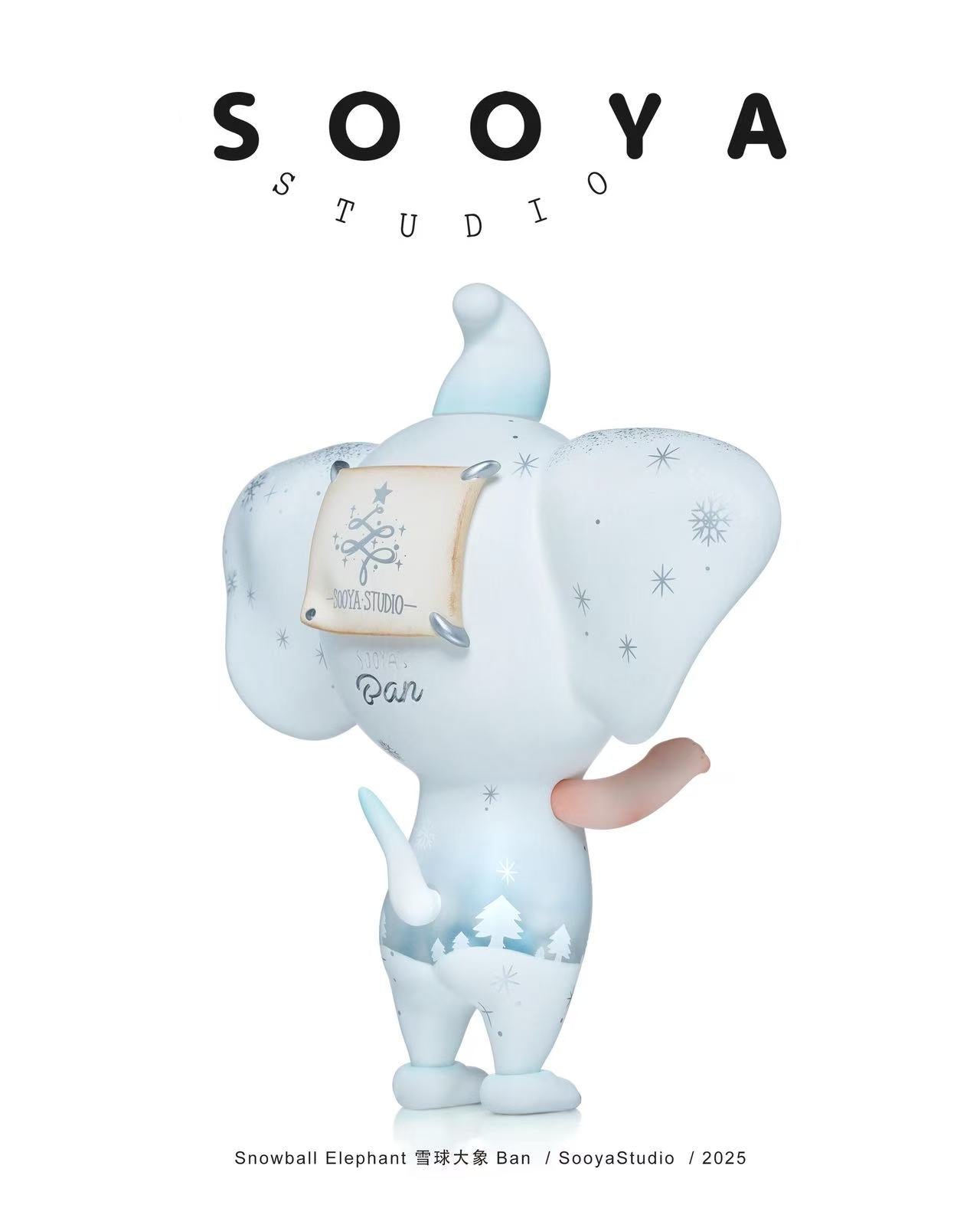 Sooya Snowball Elephant Designer Toys and Figures