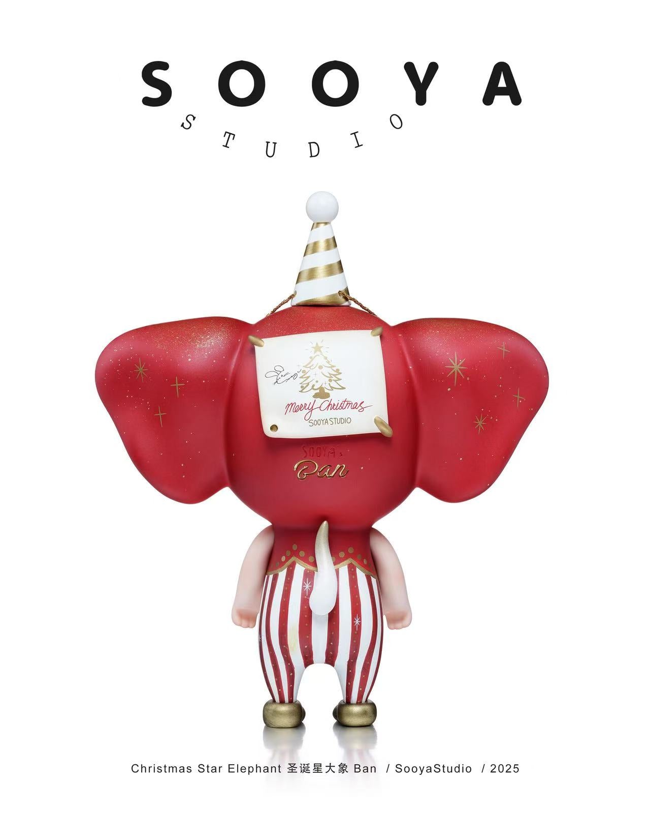 Sooya Christmas Star Elephant Designer Toys and Figures