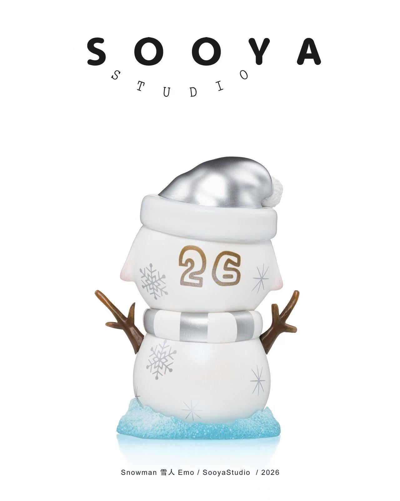 Sooya Snowman Emo Designer Toys and Figures