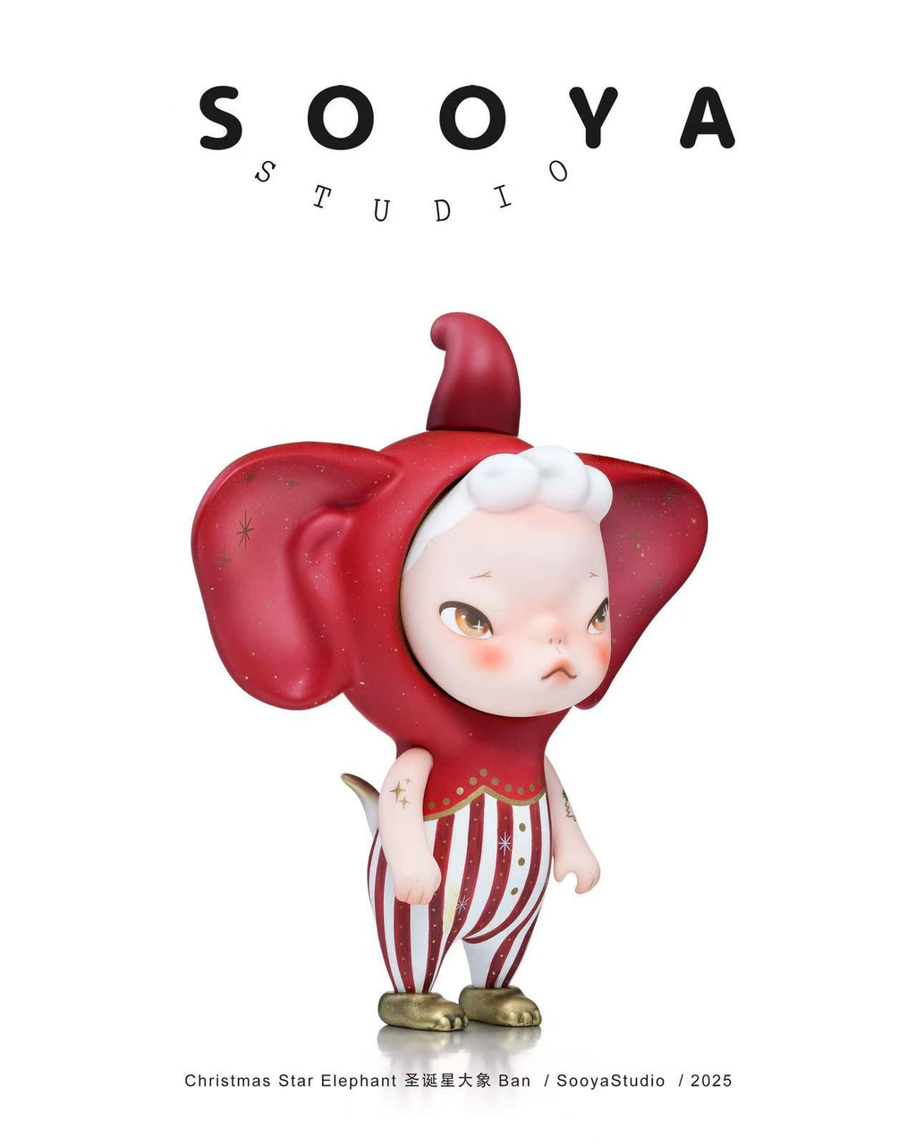 Sooya Christmas Star Elephant Designer Toys and Figures