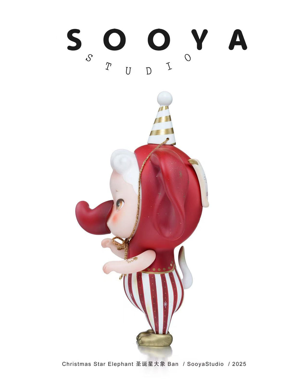 Sooya Christmas Star Elephant Designer Toys and Figures