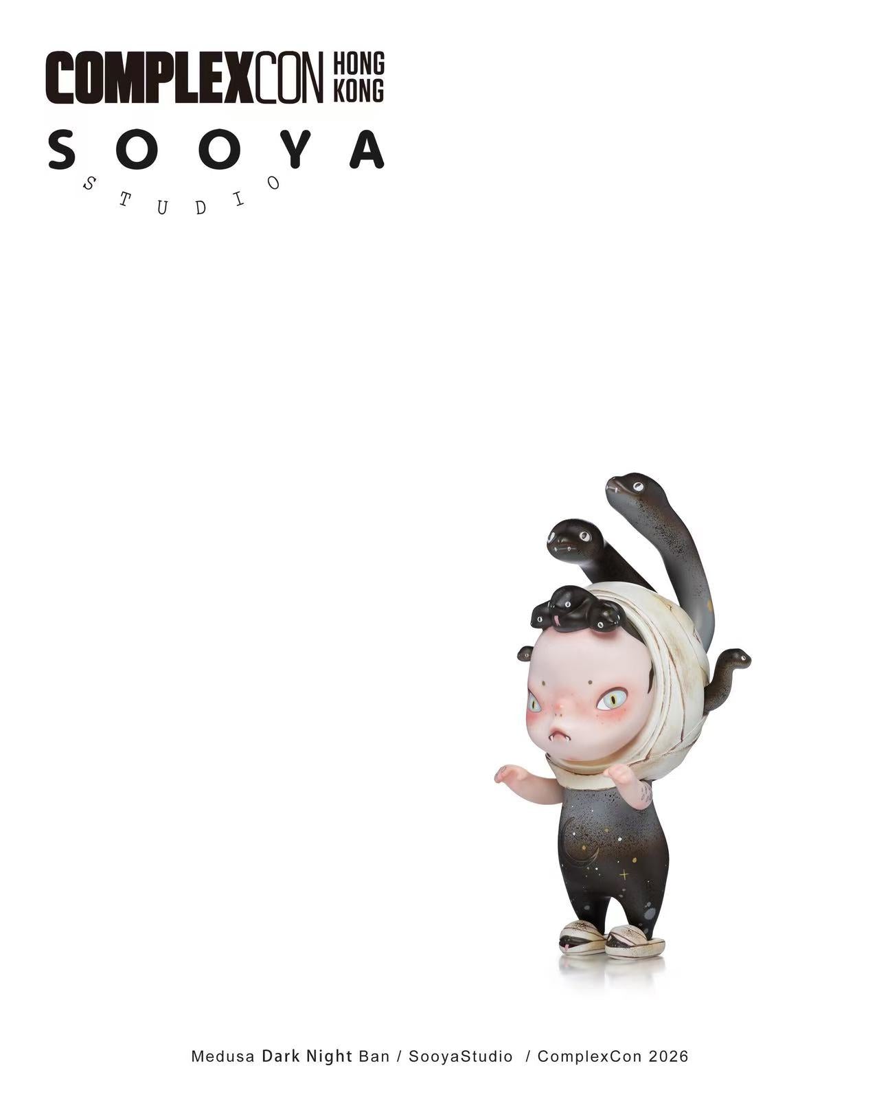 Sooya Medusa Dark Night Designer Toys and Figures