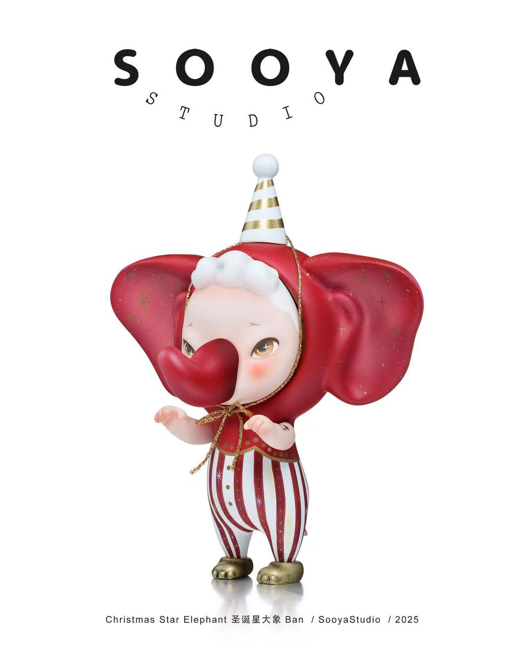 Sooya Christmas Star Elephant Designer Toys and Figures